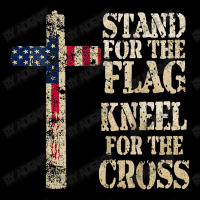 I Stand The Flag Kneel The Cross Us Adjustable Cap | Artistshot