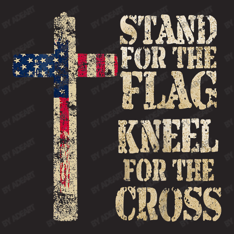 I Stand The Flag Kneel The Cross Us Vintage Cap by AdeArt | Artistshot