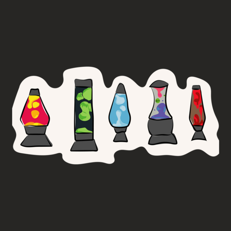 Lava Lamps Ladies Fitted T-Shirt by JimmyChandler | Artistshot