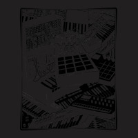 Synthesizer Art For Electronic Musician T-shirt | Artistshot