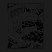 Synthesizer Art For Electronic Musician Hoodie & Jogger Set | Artistshot