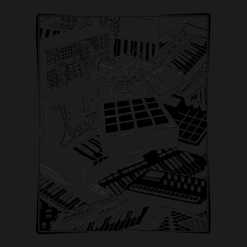 Synthesizer Art For Electronic Musician Hoodie & Jogger Set | Artistshot