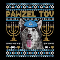 Pawzel Tov Jewish Alaskan Malamute Dog Funny Hanukkah T Shirt Adjustable Cap | Artistshot