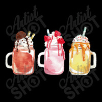 Chocolate Strawberry Vanilla Milkshake Zipper Hoodie | Artistshot