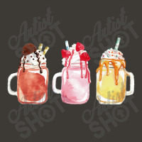 Chocolate Strawberry Vanilla Milkshake Bucket Hat | Artistshot