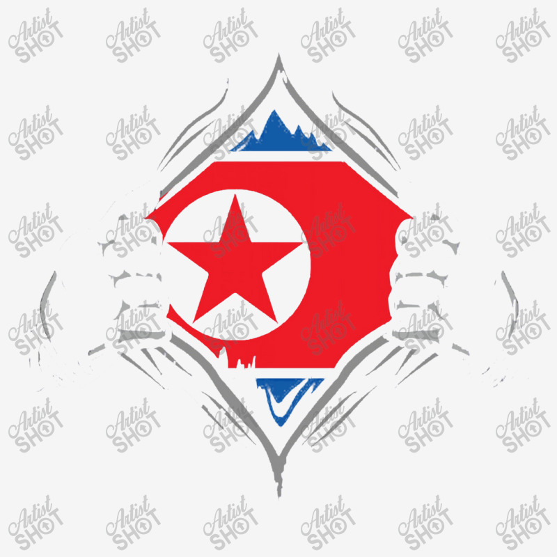 North Korea  Two Hands Ripping Revealing Flag Of North Korea Magic Mug | Artistshot