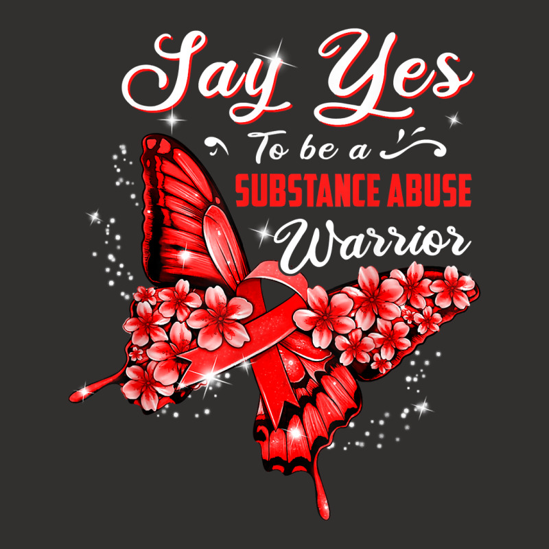 Substance Abuse Warrior Red Butterfly Womens T Shirt Champion Hoodie | Artistshot