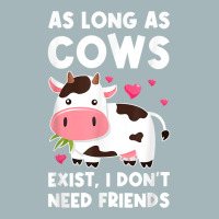 As Long As Cows Exist, I Don't Need Friends Cows T Shirt Unisex Sherpa-lined Denim Jacket | Artistshot