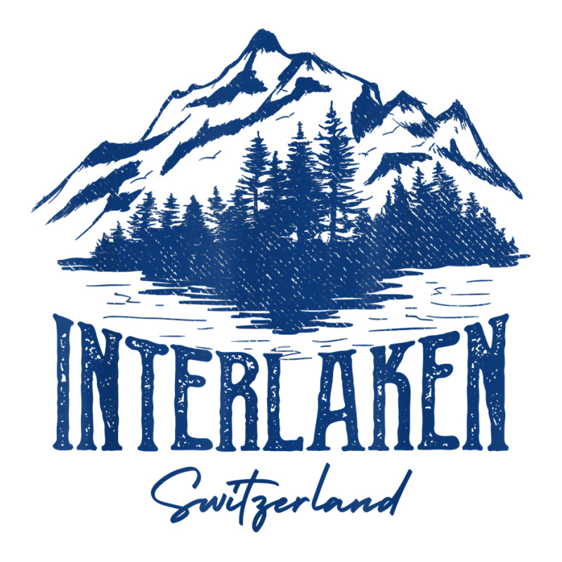 Interlaken Switzerland   Hiking Interlaken T Shirt Maternity Scoop Neck T-shirt by wiltoban | Artistshot