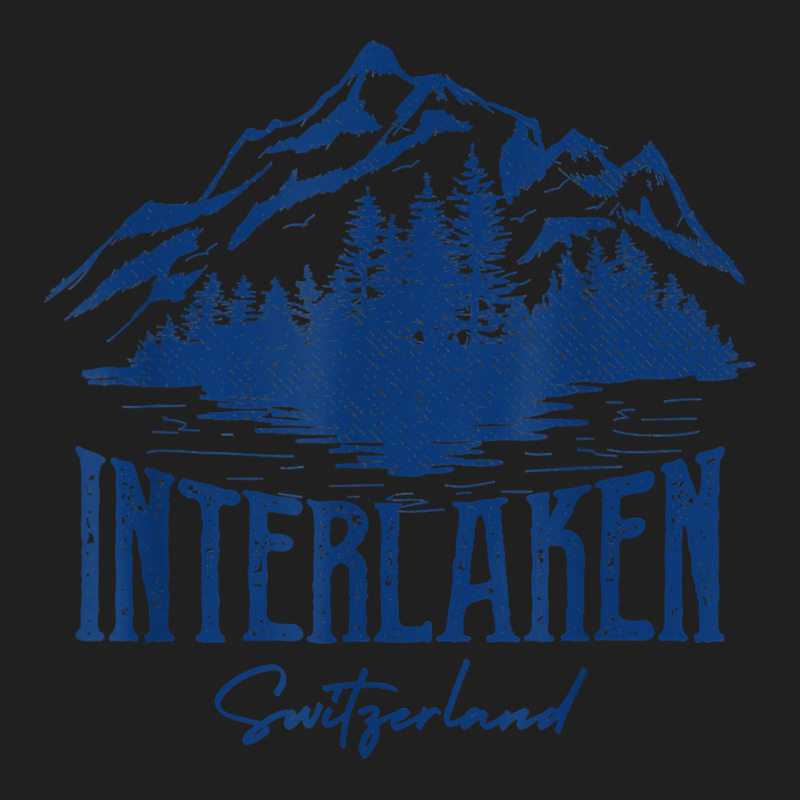 Interlaken Switzerland   Hiking Interlaken T Shirt Ladies Polo Shirt by wiltoban | Artistshot