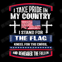 I Stand The Flag Kneel The Cross Usa Maternity Scoop Neck T-shirt | Artistshot