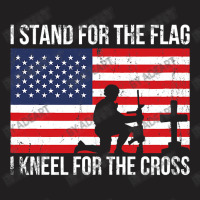 I Stand The Flag Proud Military Meme T-shirt | Artistshot