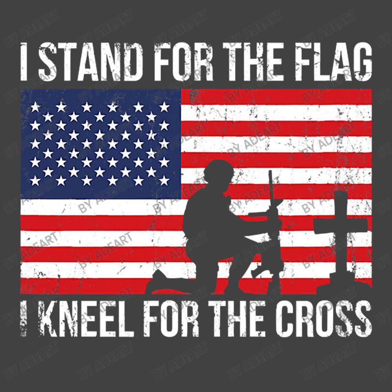 I Stand The Flag Proud Military Meme Vintage T-Shirt by AdeArt | Artistshot