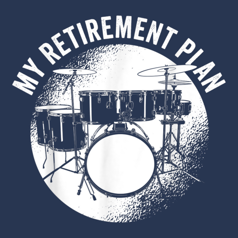 Drumming  Drummers  Drum Instrument  My Retirement Plan T Shirt Ladies Denim Jacket by mauthe | Artistshot