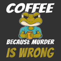 Coffee Because Murder Is Wrong Angry Frog Drinking Coffee T Shirt Baby Bodysuit | Artistshot