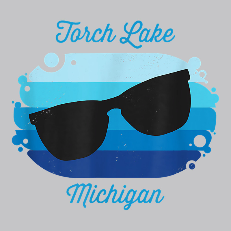 Torch Lake Michigan Souvenir Graphic T Shirt Baby Bodysuit | Artistshot