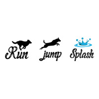 Run Jump Splash  Dock Diving  Dog Lover T Shirt Youth Tee | Artistshot