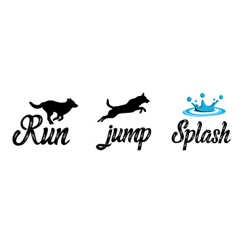 Run Jump Splash  Dock Diving  Dog Lover T Shirt Youth Tee by linbere | Artistshot