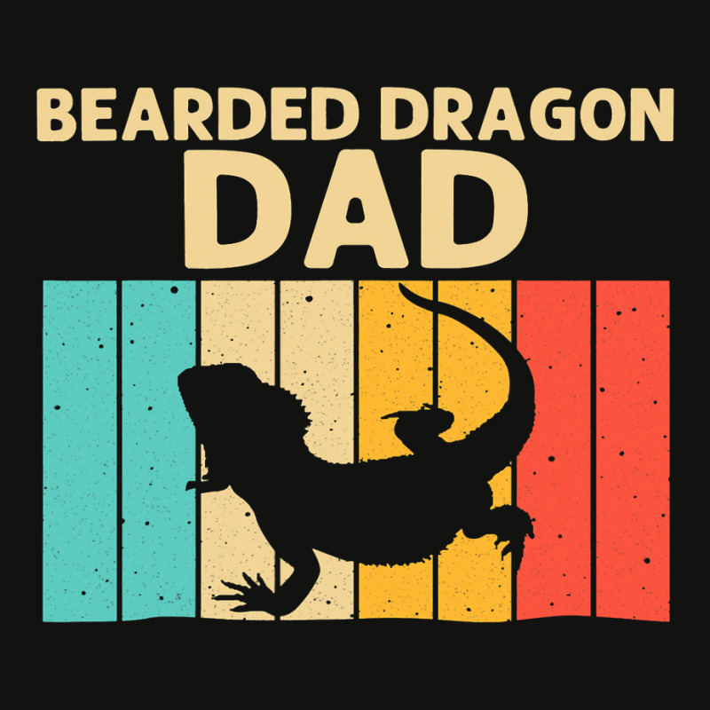 Vintage Bearded Dragon Design For Dad Grandpa Reptile Lover Scorecard Crop Tee by AURRADILLARD | Artistshot