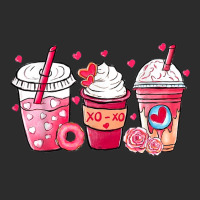 Valentine Coffee Heart Iced Coffee Lover Donut Valentine Day T Shirt Exclusive T-shirt | Artistshot