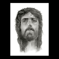 Portrait Of Jesus Of Nazareth From The Shroud Of Turin Adjustable Cap | Artistshot