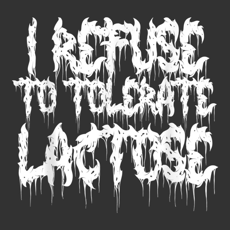 Goth I Refuse To Tolerate Lactose T Shirt Baby Bodysuit | Artistshot