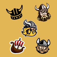 Viking Stickers 1 Vintage Hoodie And Short Set | Artistshot