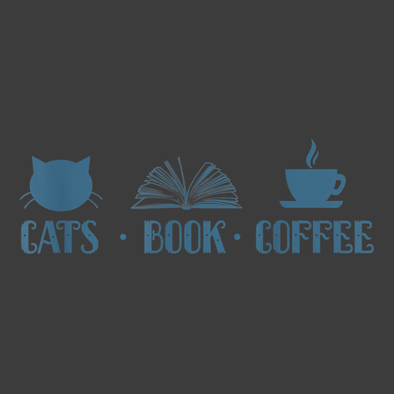 Cats Book Coffee Reading T Shirt Men's Polo Shirt | Artistshot