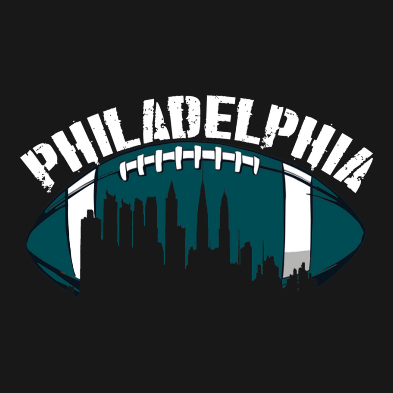 Philadelphia Football Vintage Philly City Retro American Football Ball Flannel Shirt | Artistshot