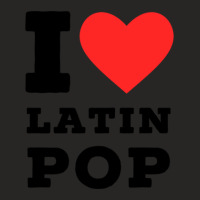 I Love Latin Pop Ladies Fitted T-shirt | Artistshot