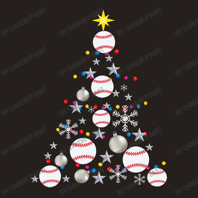 Baseball Baseball Christmas Tree Christmas Lights Baseball Pajama 109 Tank Top | Artistshot