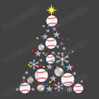 Baseball Baseball Christmas Tree Christmas Lights Baseball Pajama 109 Vintage T-shirt | Artistshot