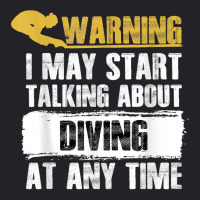 Warning May Start Talking About Platform Diving Womens Sport T Shirt Youth Tee | Artistshot