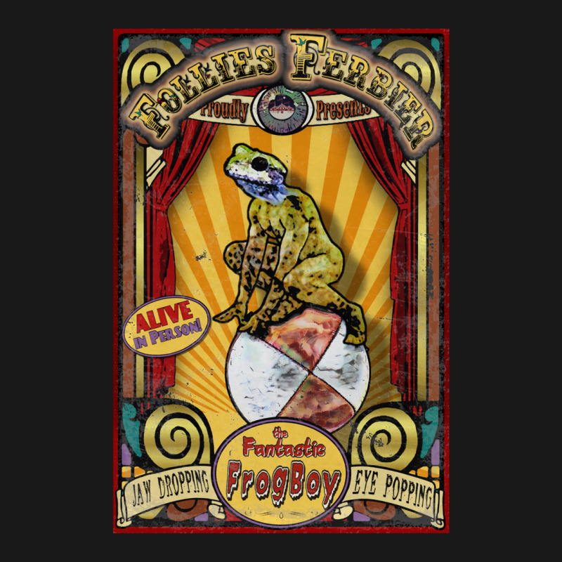 The Fantastic Frogboy  Sideshow Poster Flannel Shirt by gbenamurakuw | Artistshot