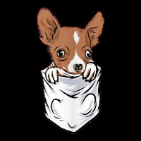 Chihuahua Dog In Pocket Funny Chihuahua T Shirt V-neck Tee | Artistshot