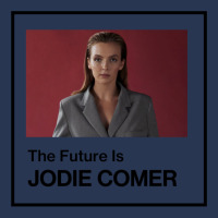 The Future Is Jodie Comer 3 Ladies Denim Jacket | Artistshot