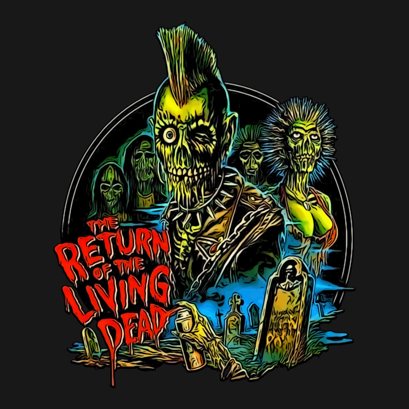 Return Of The Living Dead Tarman Poster Art Flannel Shirt | Artistshot