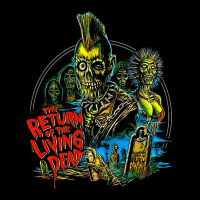 Return Of The Living Dead Tarman Poster Art V-neck Tee | Artistshot