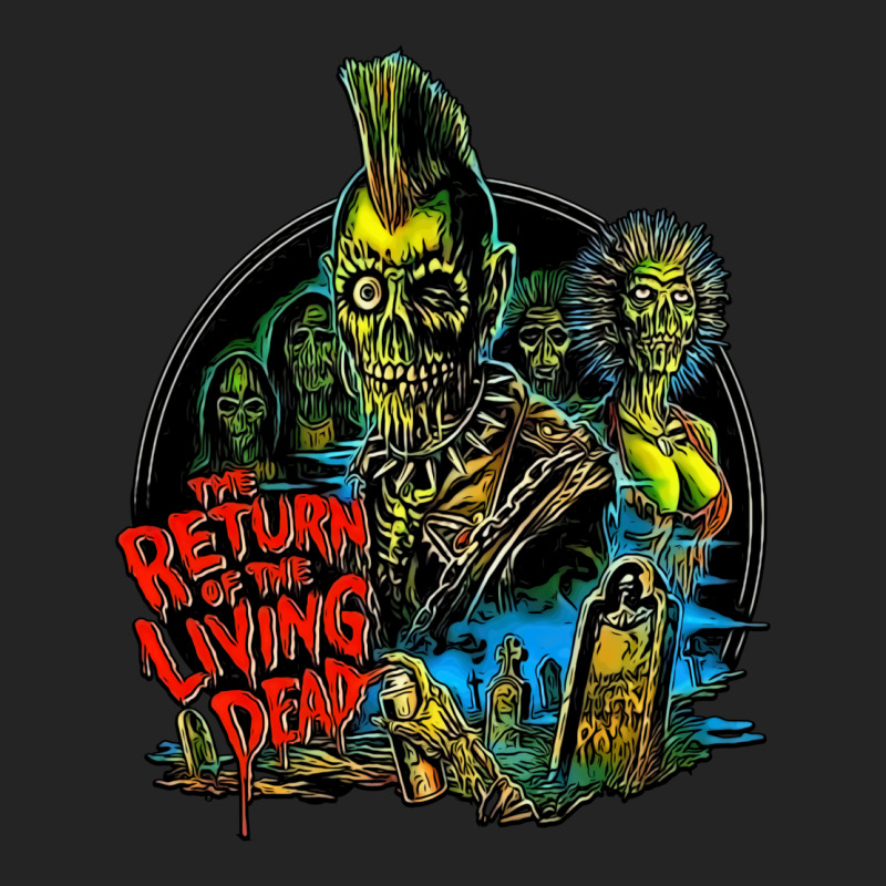 Return Of The Living Dead Tarman Poster Art 3/4 Sleeve Shirt | Artistshot