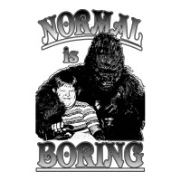 Pugsley & Gorgo Normal Is Boring 3/4 Sleeve Shirt | Artistshot