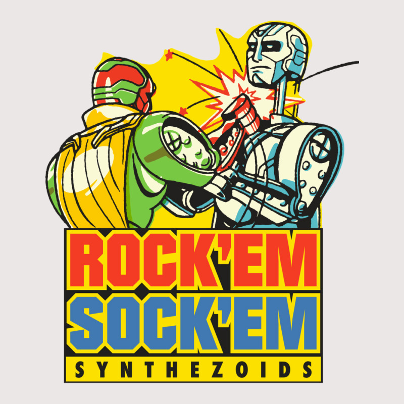 Rock'em Sock'em Synthezoids Pocket T-shirt | Artistshot