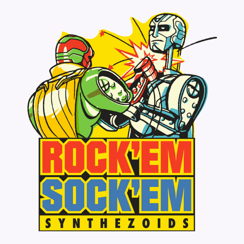 Rock'em Sock'em Synthezoids Tank Top | Artistshot