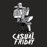 Casual Friday With Jason Voorhees Ladies Fitted T-shirt | Artistshot