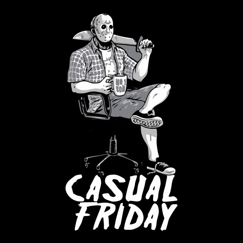 Casual Friday With Jason Voorhees Cropped Hoodie by ardylanda | Artistshot