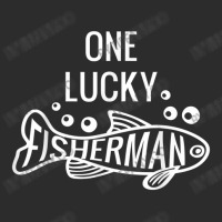 Mens One Lucky Fisherman Fishing Couples Matching Valentine's Day Exclusive T-shirt | Artistshot