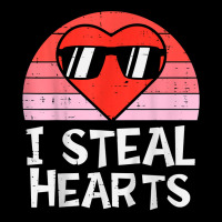 Kids I Steal Hearts Retro Toddler Baby Boys Valentines Day T Shirt Graphic T-shirt | Artistshot