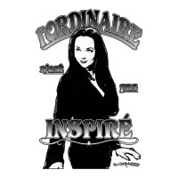 Morticia L’ordinaire N'est Pas Inspiré Zipper Hoodie | Artistshot