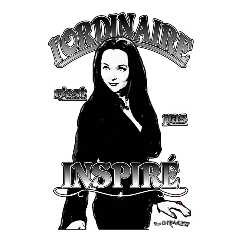 Morticia L’ordinaire N'est Pas Inspiré Zipper Hoodie by pantesqubeei | Artistshot