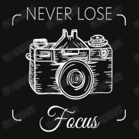 Never Lose Focusing Camera Photo Scorecard Crop Tee | Artistshot