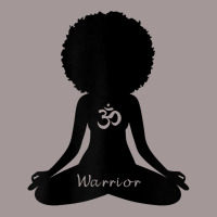 Womens Warrior Afro Goddess Curly Hair Self Care Om Yoga T Shirt Vintage Short | Artistshot